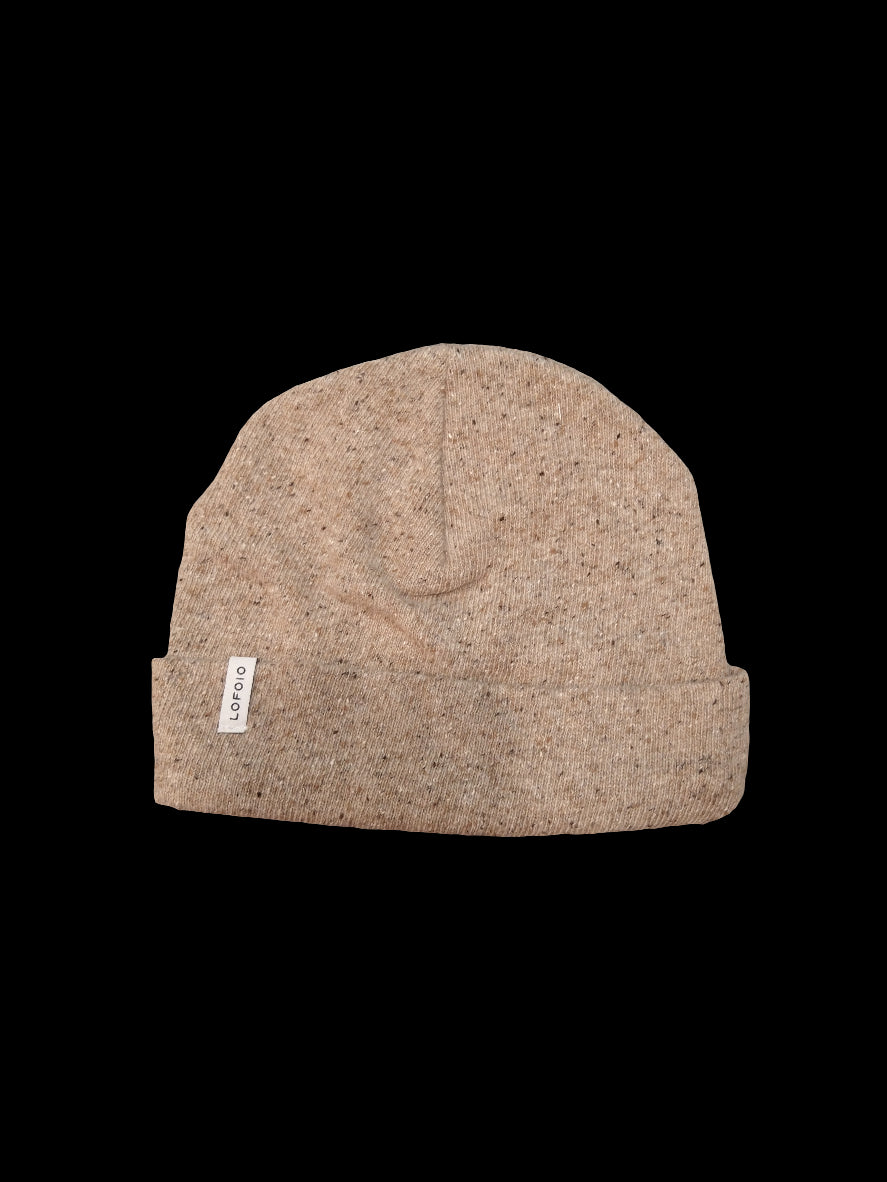 Cappello in lana rigenerata // Taglia unica - Beige